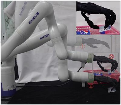 Deep learning-based control framework for dynamic contact processes in humanoid grasping
